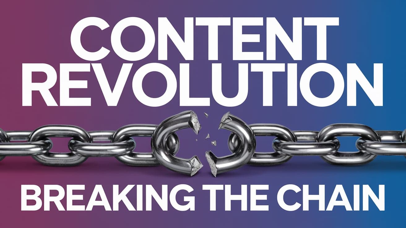 Content revolution visualization